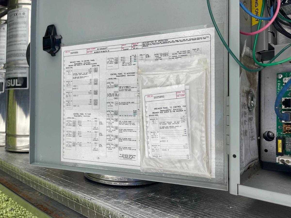 Used Captiveaire Systems 5424 ND-2, 6' Commercial Exhaust Hood - Stainless Steel