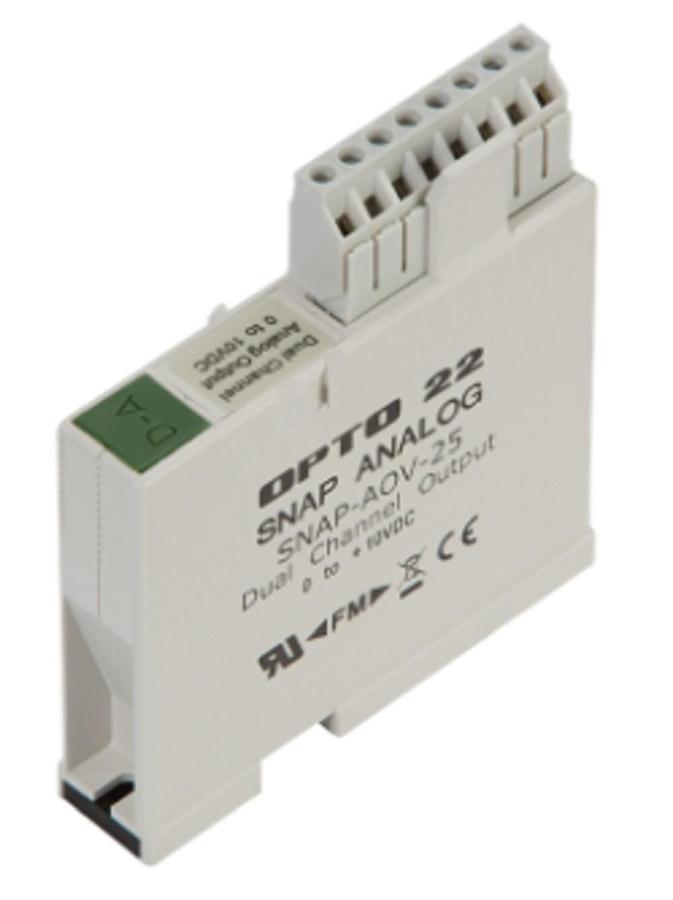 Used Opto 22 SNAP-AOV-25 Dual Channel Output 0-10 VDC
