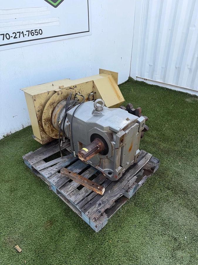 Used NORD Gear Corporation SK 9082.1LX VL W Gearbox 41.54:1 Ratio, 42 RPM