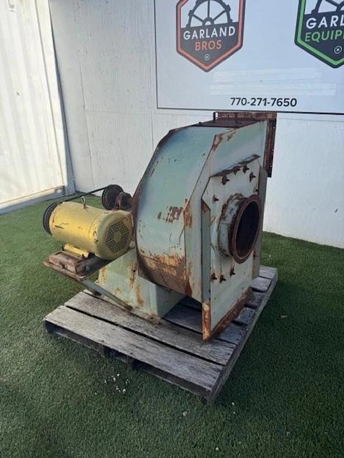 Used American Fan Co IE-13-MH, CCW Top Horizontal, Baldor 10Hp Motor @ 1770RPM, 575V