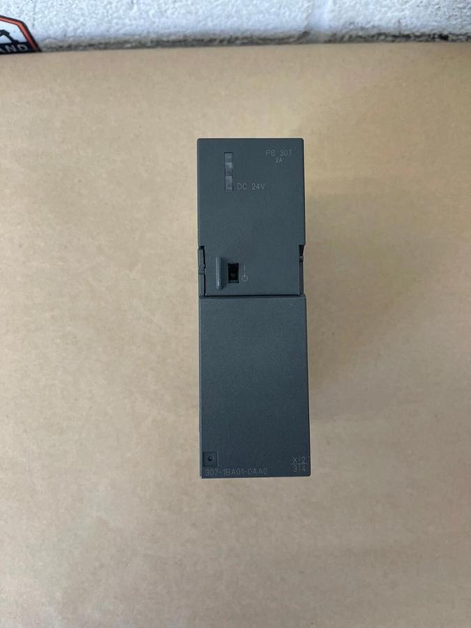 Used Siemens 6ES7 307-1BA01-0AA0 Power Supply Module, Simatic PS 307, 24 VDC