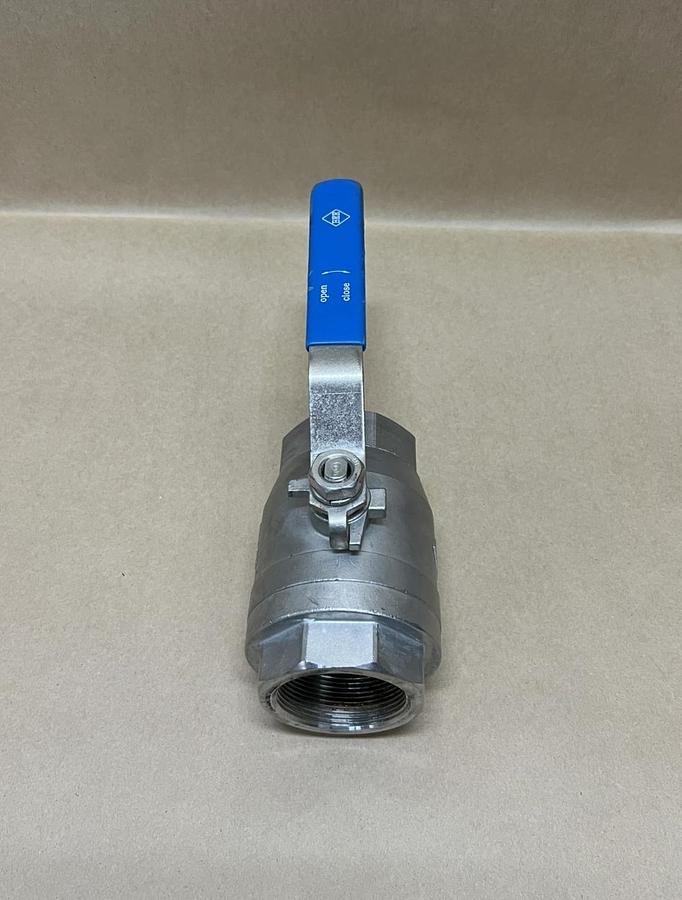 Used BEE 2-1/2" Stainless Steel Ball Valve, PN64, DN50