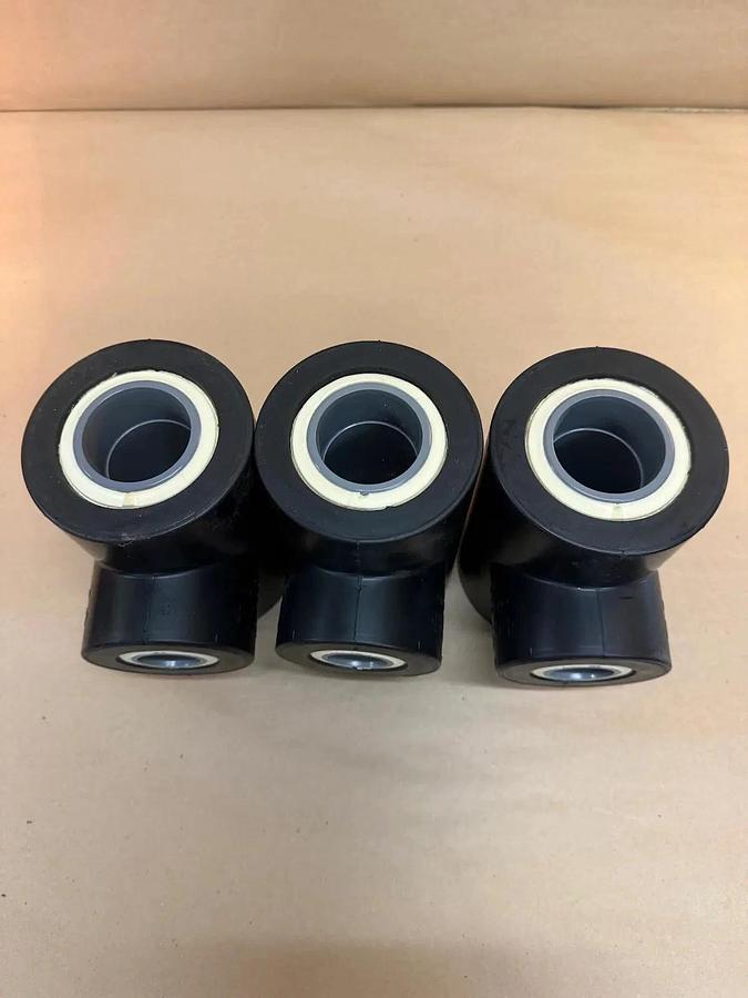 Georg Fischer Cool Fit ABS 90° Reducing Tee d50-d32 PN10 D50, 73820164, Lot of 3