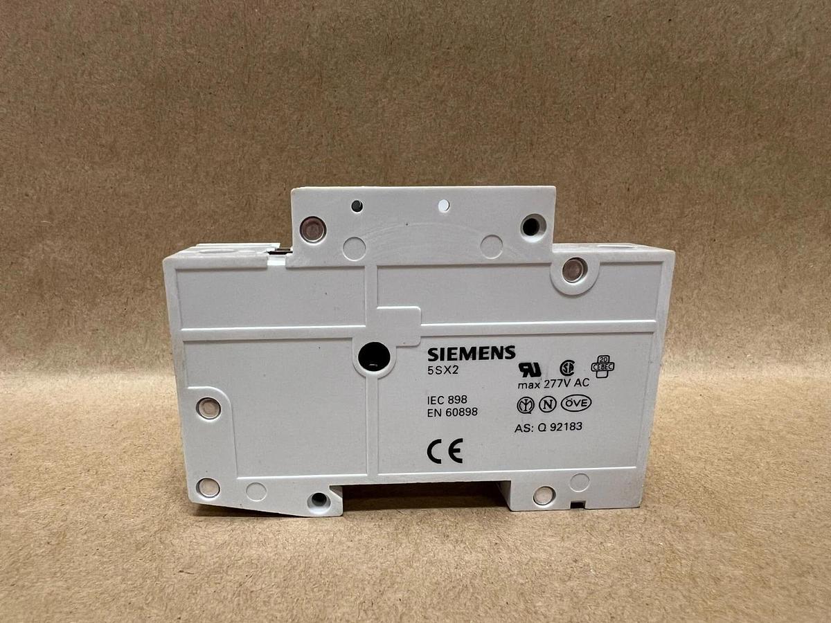 Used Siemens 5SX21 C20, 230/400V, Circuit Breaker - Lot of 6