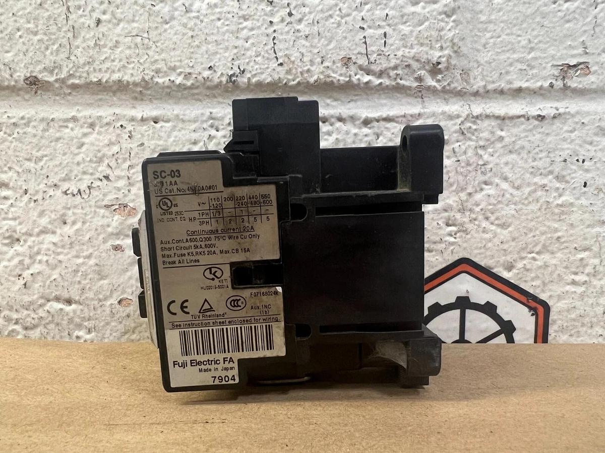 Used Fuji Electric SC-03 Contactor