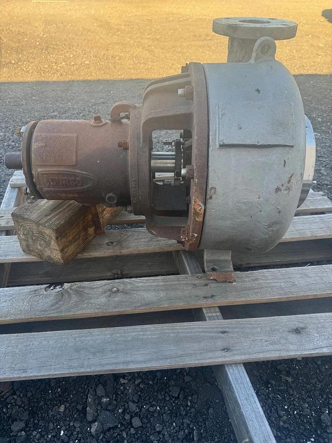 Used The Duriron Company 2K3X1.5-13/125 Mark I I I Pump, DCI, SN:357219, 1-1/2” Shaft