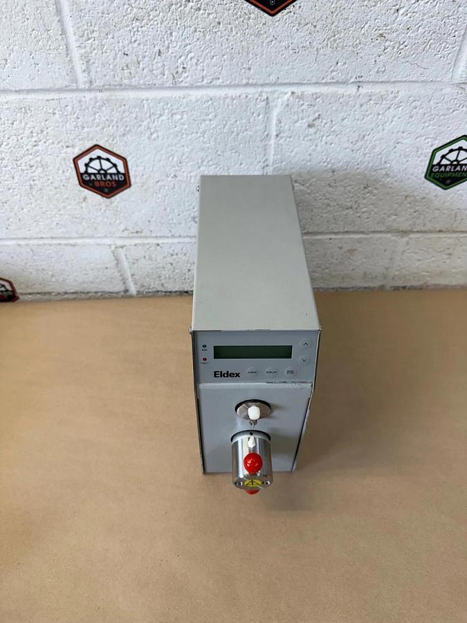 Used Eldex Corp 5966 Optus 1SM, Pressure Metering Pump, 1/8 Head, 0.003 to 5 mL/min