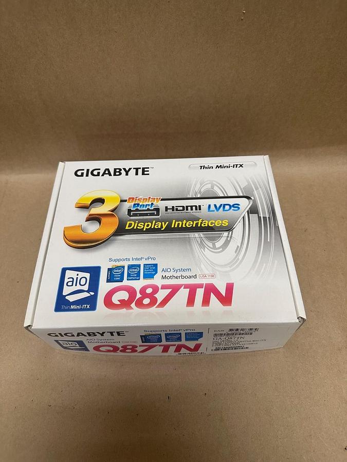 Used Gigabyte GA-Q87TN AIO Systems Motherboard *SEALED FACTORY PACKAGING*