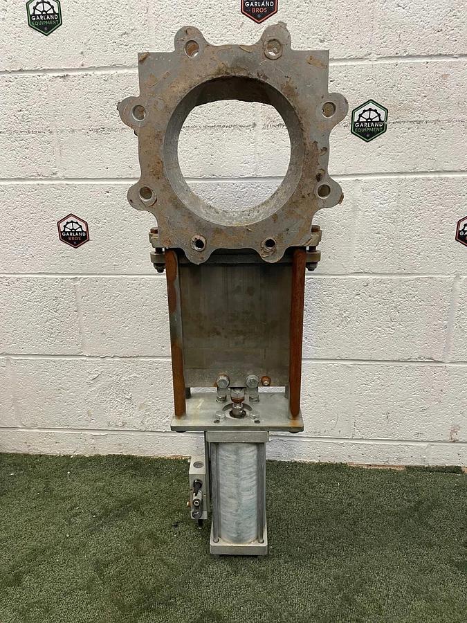 Used Jaudt AB04-1881.10 Butterfly Valve 6” w/ 250 psi Air Cylinder