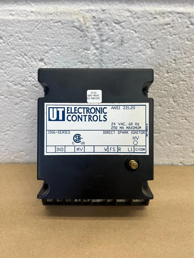 Used UT Electronic Controls 1016-Series Direct Spark Ignitor