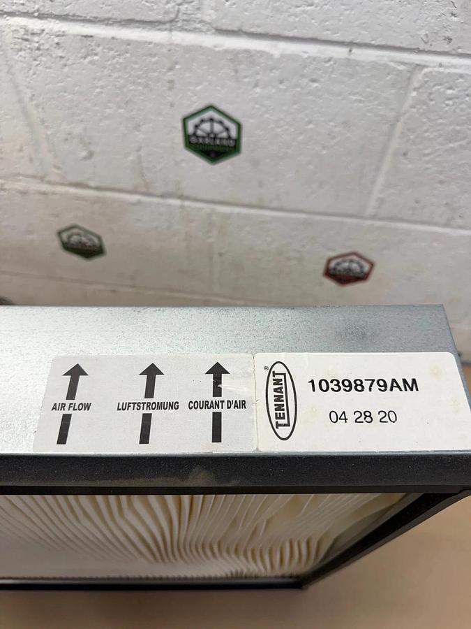 Used Tenant/Nobles 1039879AM Pleated Hopper Filter for Street Sweeper *NEW*