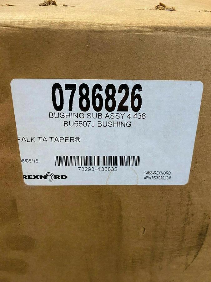 Used Falk Rexnord 0786826 Tapered Bushing, 4.438 Diameter Bore