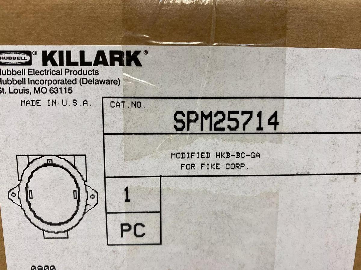 Used Hubbell Killark HKB-BC-GA Instrument Enclosure Cast Aluminum, Threaded