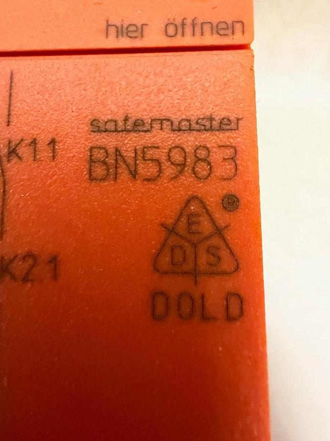 Used Klemmenleiste Abnehmbar BN5983 Safety Relay