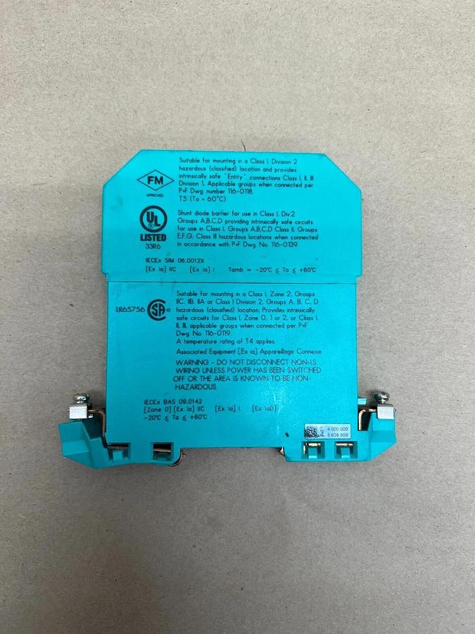 Used PepperL+Fuchs 71816 Safe Snap Barrier