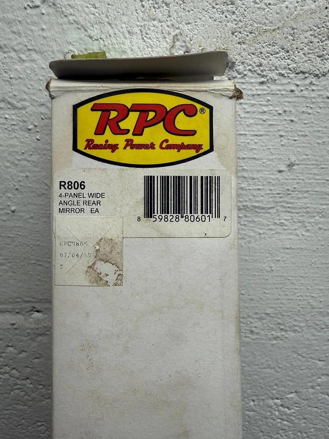 Used RPC (Racing Power Company) R806, 4-Panel Wide Angle Rear Mirror