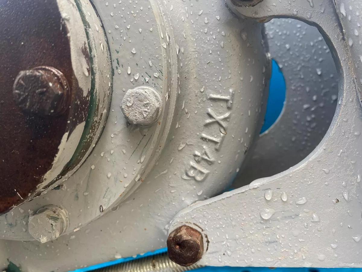 Used Rotary Airlock Feeder 25x30 7.5HP Reliance Electric Motor, Dodge TXT4B Gearbox