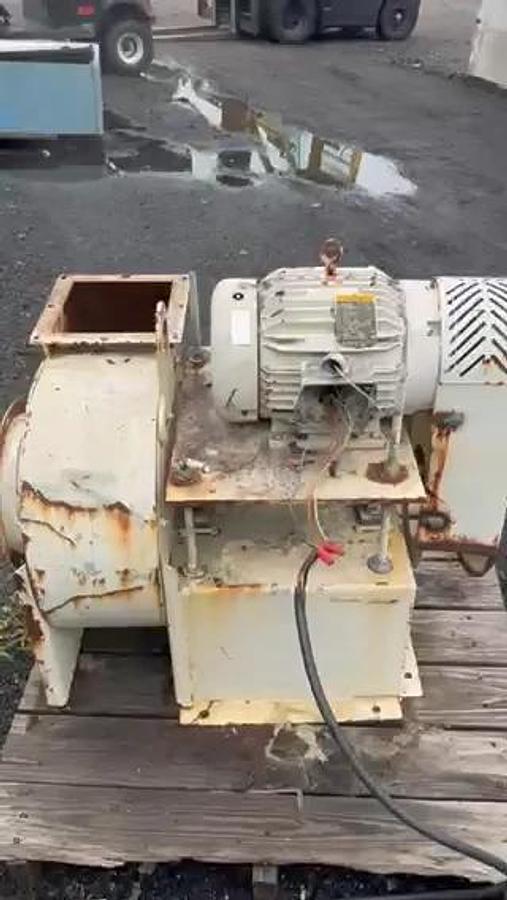 Used Lummus Corporation KGMD-25 Clockwise Up Blast CW 360 Fan