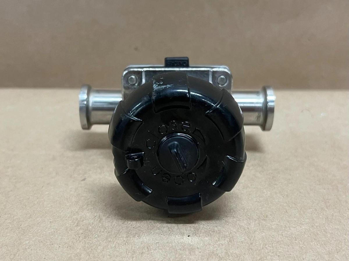 Used Gemü 612 20D80405201TS CWP 145PSI Manually Operated Diaphragm Valve