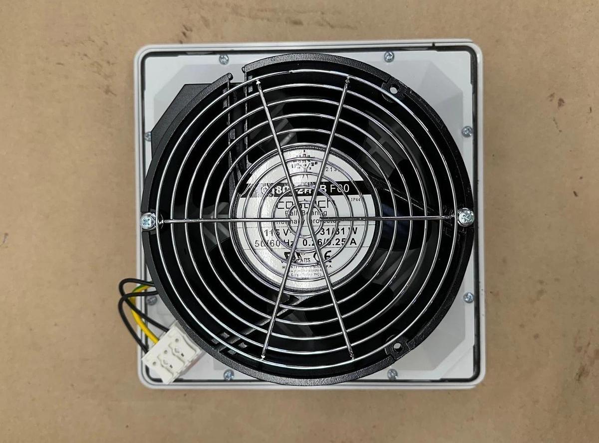 Used Saginaw Control SCE-N12FA66LG Filter Fan 10"x10" 120VAC 50/60Hz *New*