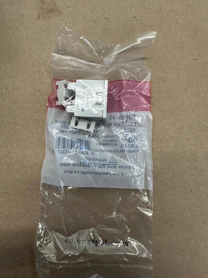 Used Legrand TJ600-88 Clarity 6 TracJack - Box of 19 *NEW*