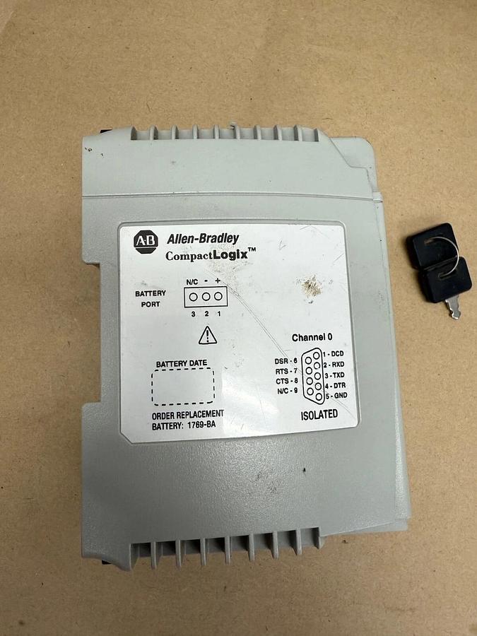 Used Allen-Bradley 1769-L32E CompactLogix, Ethernet Processor, Series A