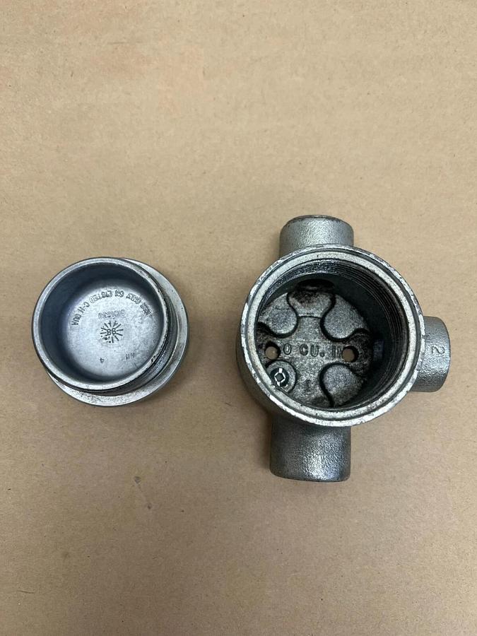 Used Crouse-Hinds GUAT14 Conduit Outlet Box