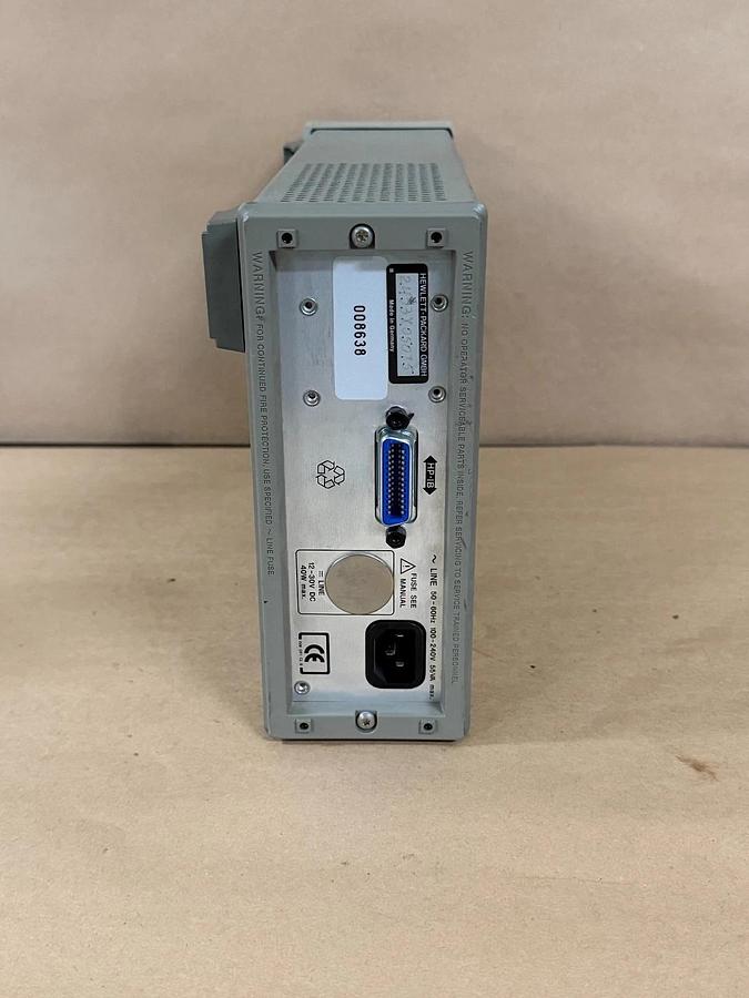 Used Hewlett Packard 8153A Lightwave Multimeter