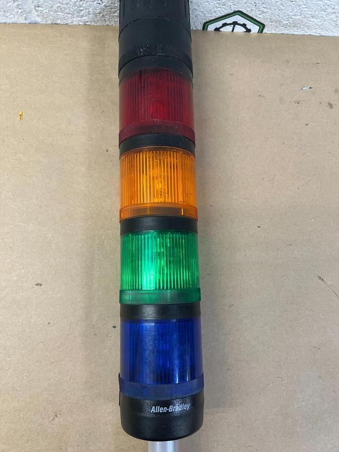 Used Allen Bradley Red/Orange/Green/Blue Light Tower