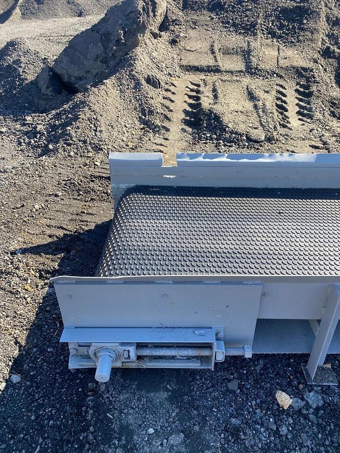 Used Conveyor Belt W:35” L:16’ Crescent Top Belt, Reliance Electric 1HP 1725RPM Motor