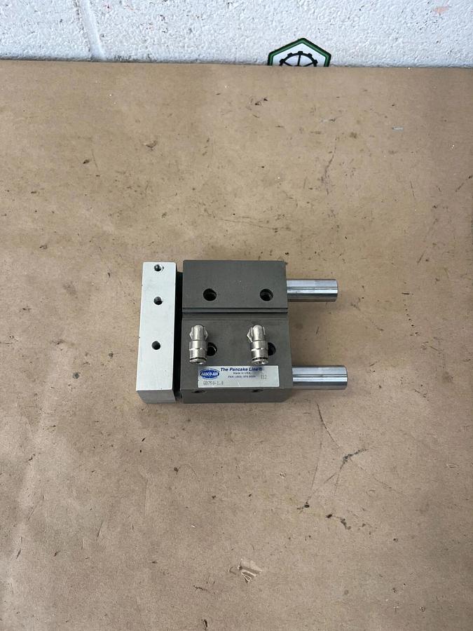 Used Fabco-Air GB750-1.0 Double-Acting Pneumatic Linear Guided Slide Actuator