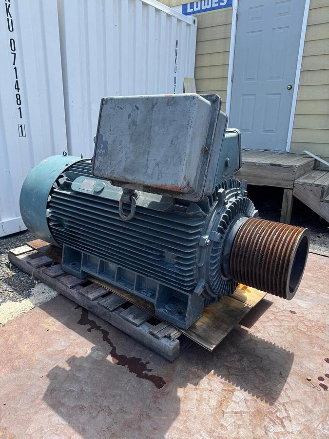 Used Schorch KA2355X-BX01Z-Z Electric Motor, 400 kw @ 1788 RPM, 705A, 460V, 3 Phase