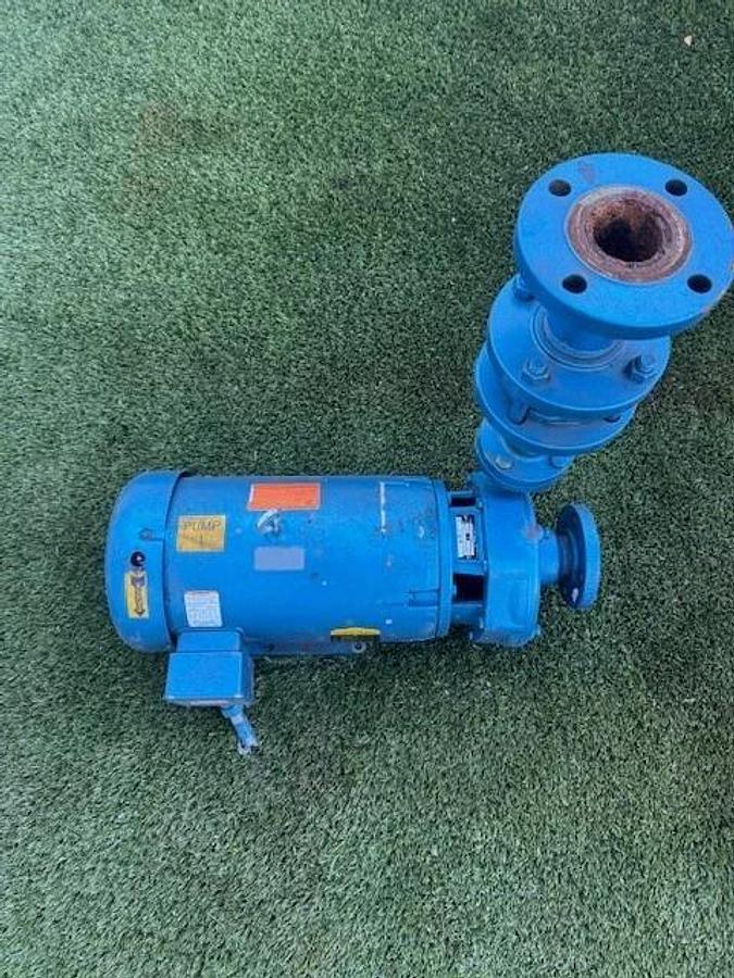 Used Goulds 3656 (Size 1.5x2-8) Pump, 5A/1M5B0, Baldor JMM3713T 15Hp Motor @ 3480RPM