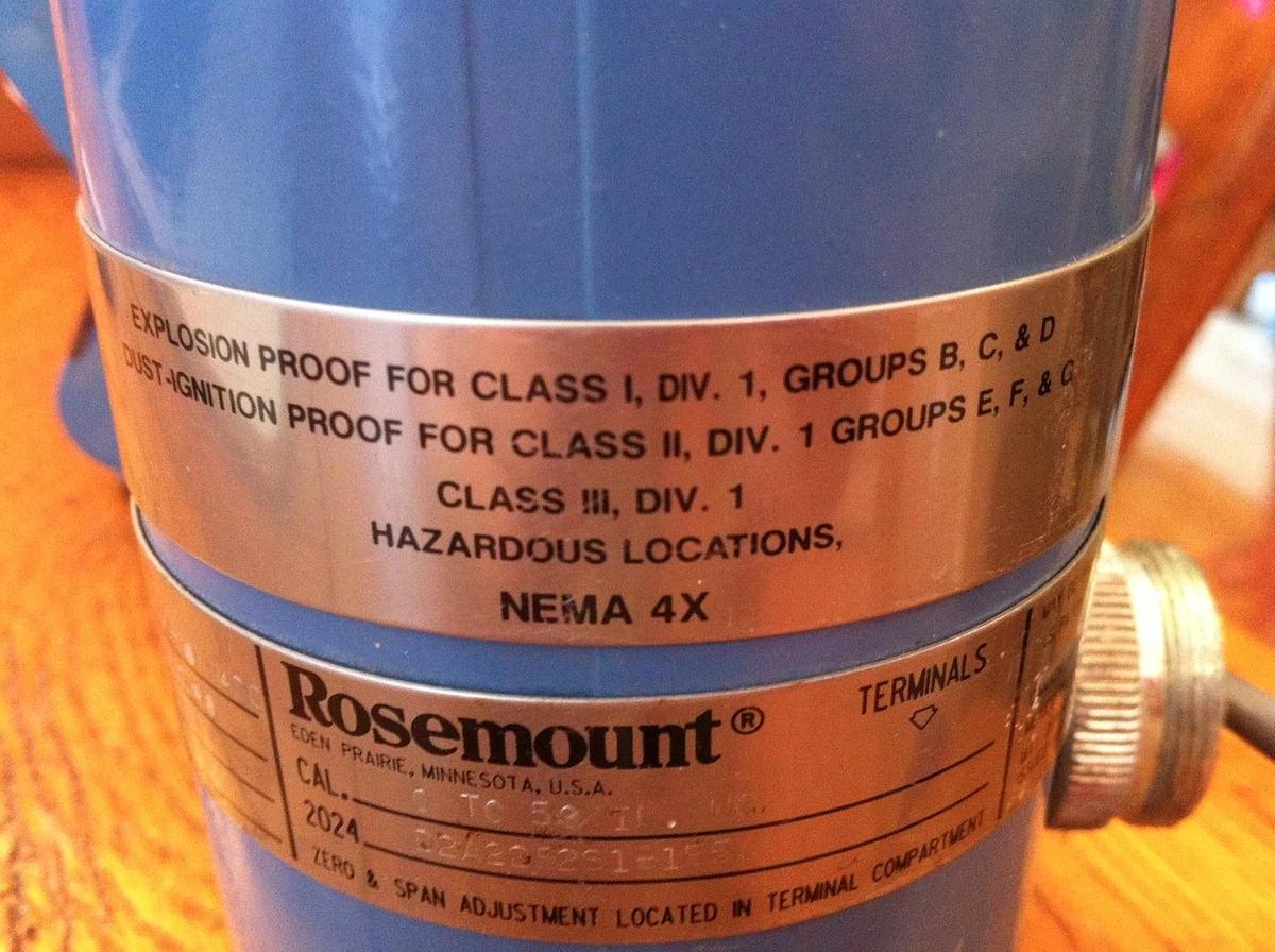 Used Rosemount Pressure Transmitter 2024 D2A22B2S1B1E5