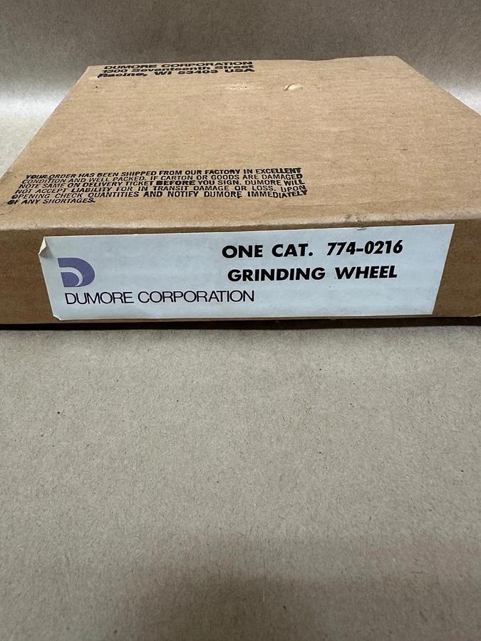 Used Dumore Corp 774-0216 Silicon Carbide 36 Grit 6”x1/2”x1/2” Grinding Wheel *NEW*
