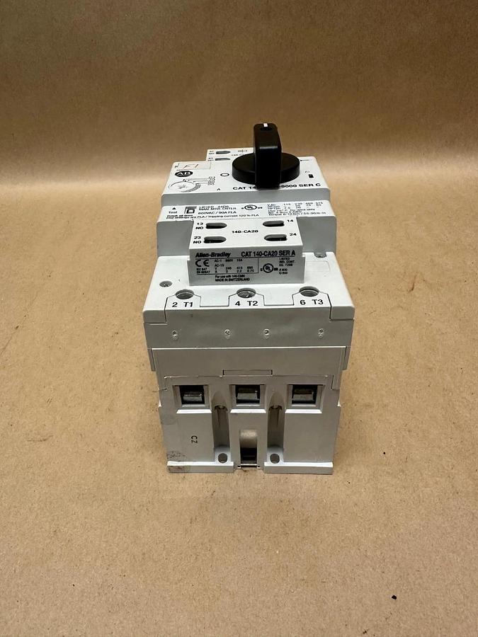 Used Allen Bradley 140-CMN-9000 Motor Protection Circuit Breaker