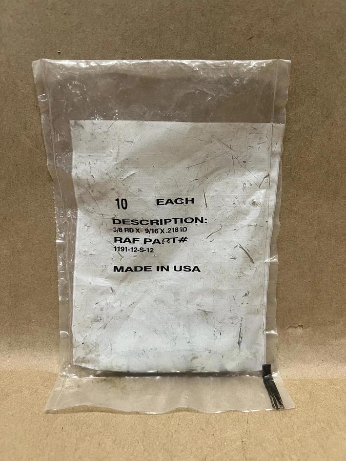 Used 1191-12-S-12 10pc. 3/8 RDX 9/16X.218TD Spacer
