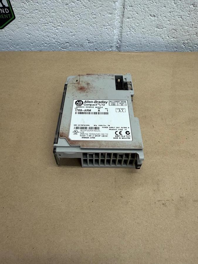 Used Allen-Bradley 1769-ARM Address Reserve Module, Series A, Compact I/O