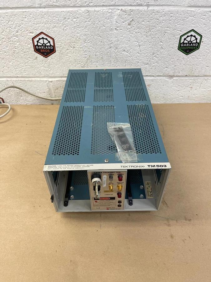 Used Tektronix TM 503 Chassis Power Supply, w/ Lasertron Model QLX