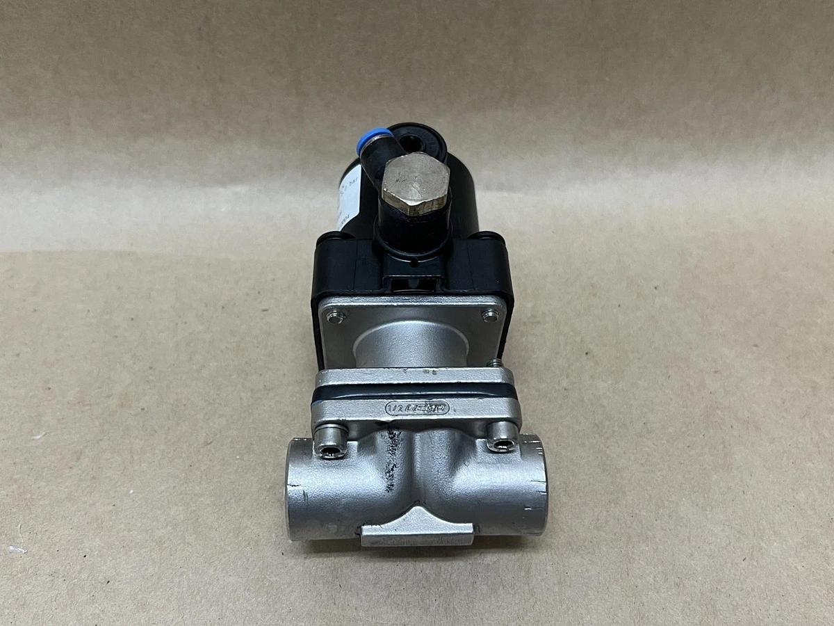 Used Gemü 625 15D1371311/N Pneumatically Operated 2-Way Diaphragm Valve