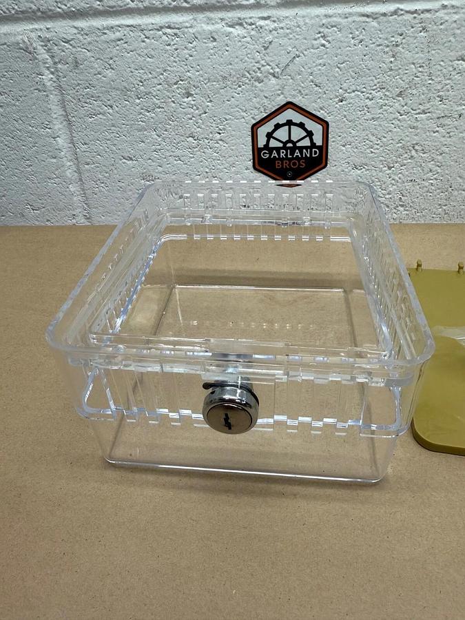 Used Supco BTG-K Thermostat Guard, Clear Plastic w/ Solid & Ring Bases