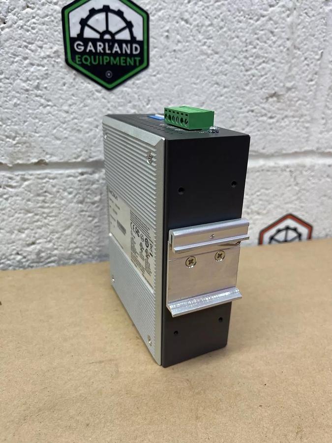 Used Moxa EDS-G308 Gigabit EtherDevice Switch, 8-Port, Input: 12-48 VDC