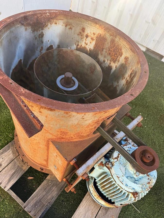 Used Hartzell Fan VA29-BD 29” Axial Inline Fan w/ 20Hp Motor @ 1755RPM, 575V