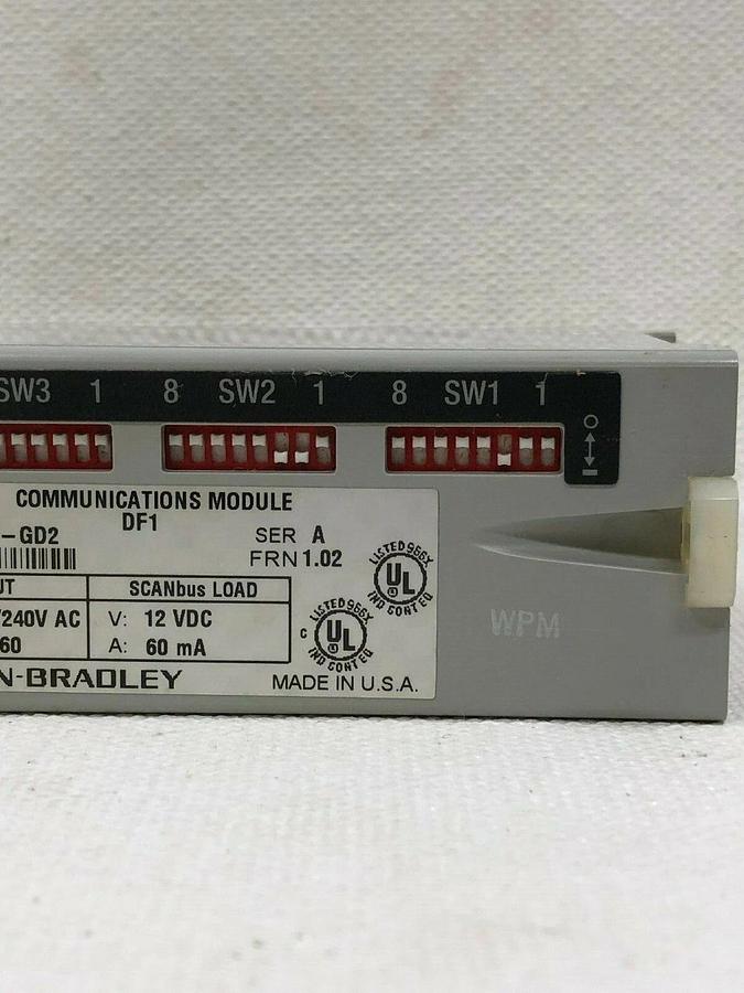 Used Allen Bradley 1203-GD2 Communications Module Series A