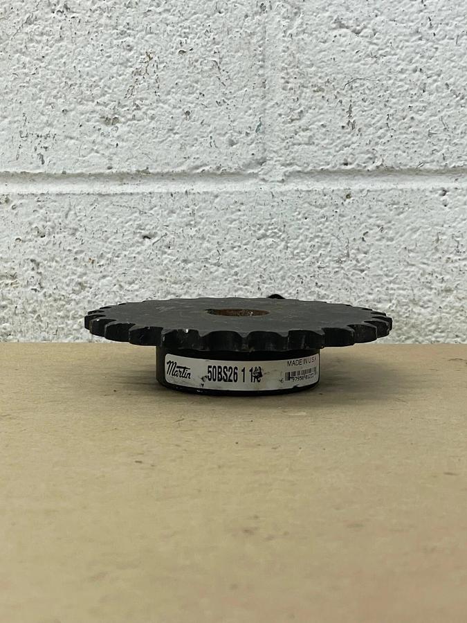 Used Martin 50BS26 Sprocket, 1-1/4” Bore