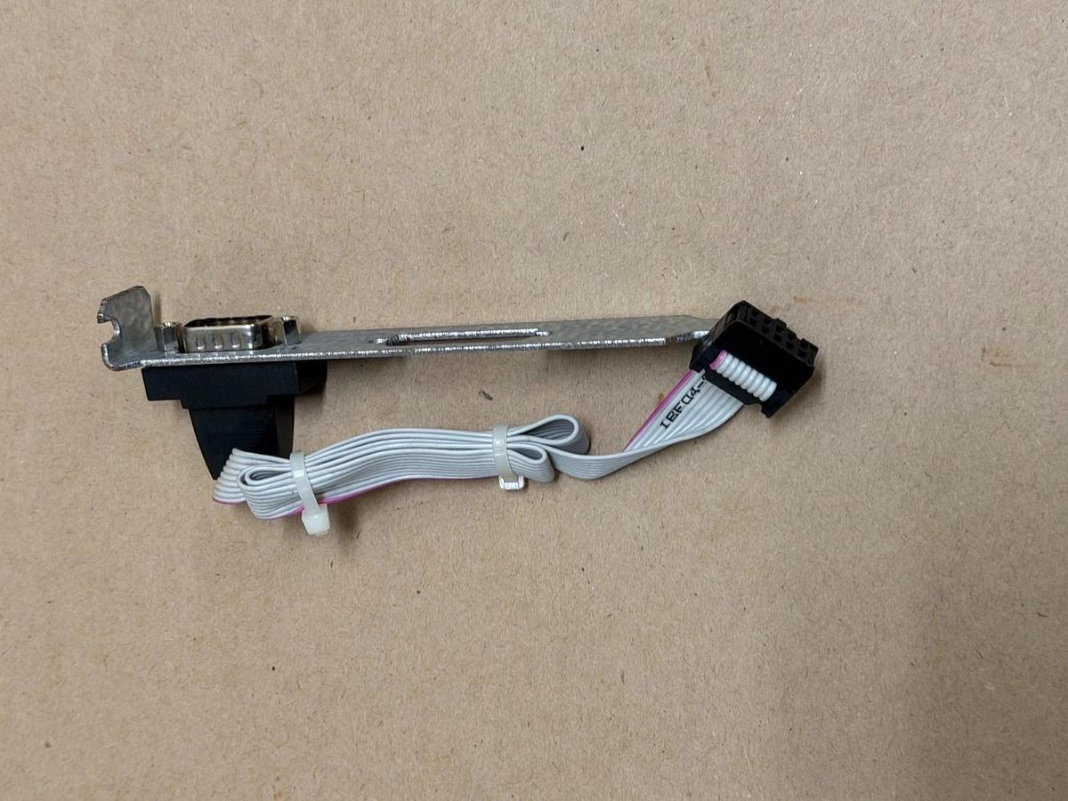 DB9 Male to 10-Pin Female Serial Bracket - Lot of 3