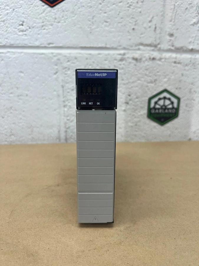 Used Allen Bradley 1756-ENBT Ser A Ethernet/IP 10/100 Mb/s Comm Bridge F/W 4.008