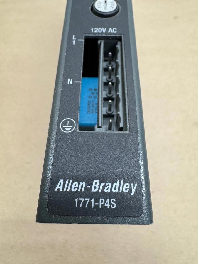 Used Allen Bradley 1771-P4S 120V Power Supply Module