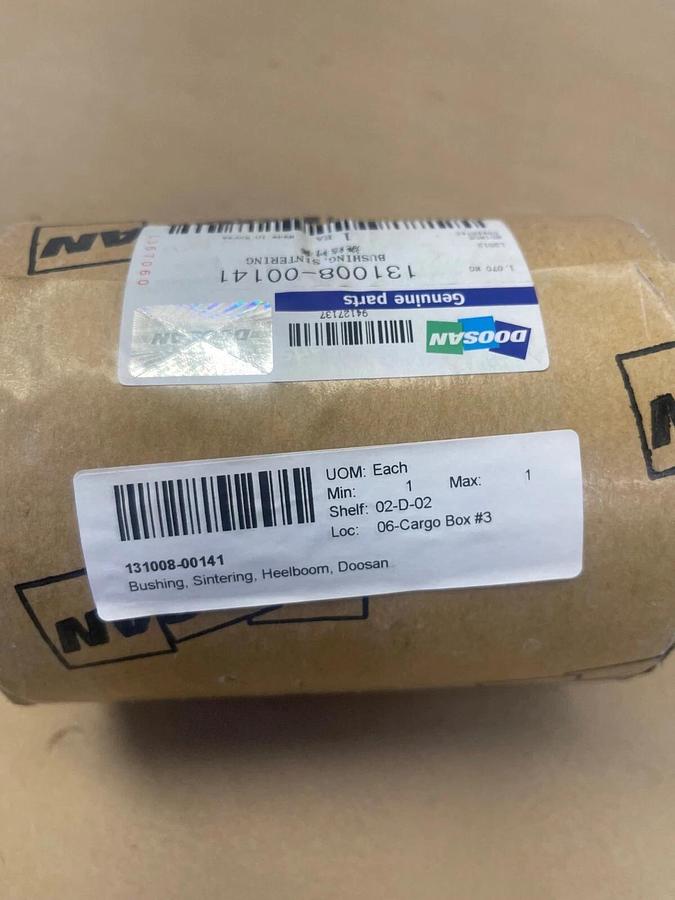 Used Doosan 131008-00141 Sintering Bushing, Bearing Sleeve