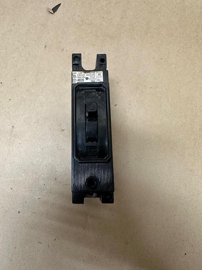 Used ITE EE1-H020 20A 1 Pole Circuit Breaker